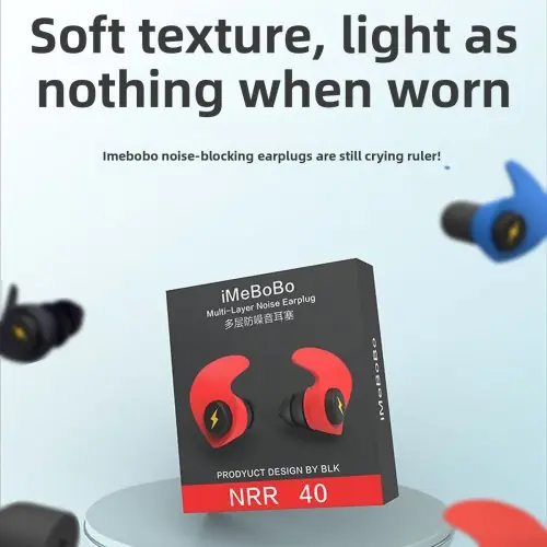 Image de Bouchons d'oreilles anti-bruit ultra-silencieux