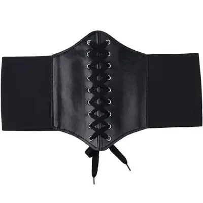 Image de Corset Amincissant Femme - Taille Cintrée & Style Gothique
