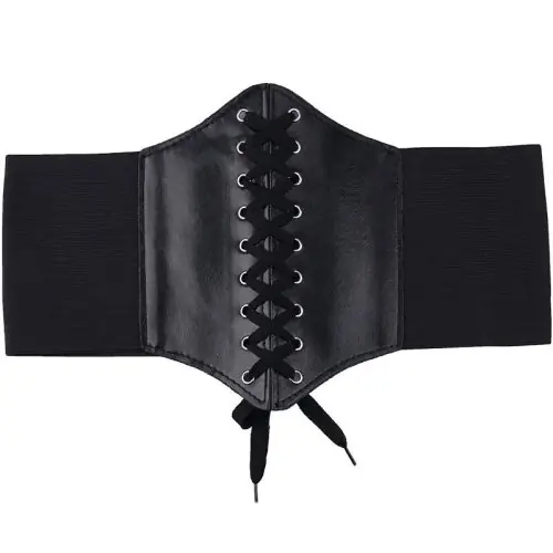 Image de Corset Amincissant Femme - Taille Cintrée & Style Gothique