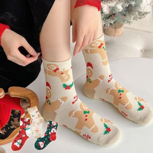 Imagen de Calcetines Estampados Divertidos para Mujer