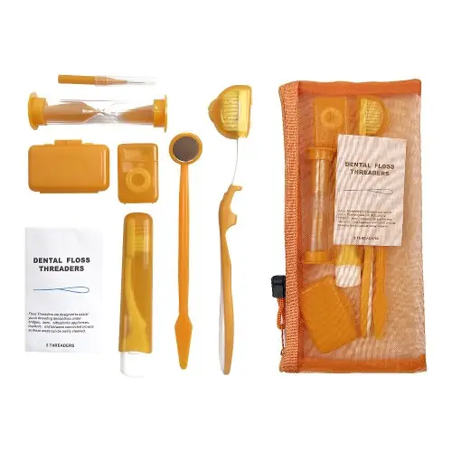 Image de Kit Dentaire Orthodontique 8 Pièces - Nettoyage Complet