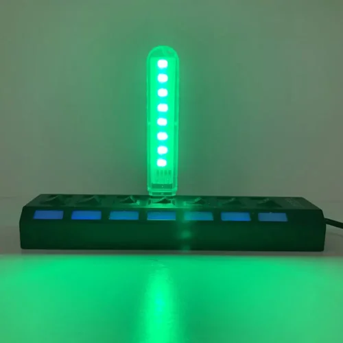 Luce verde