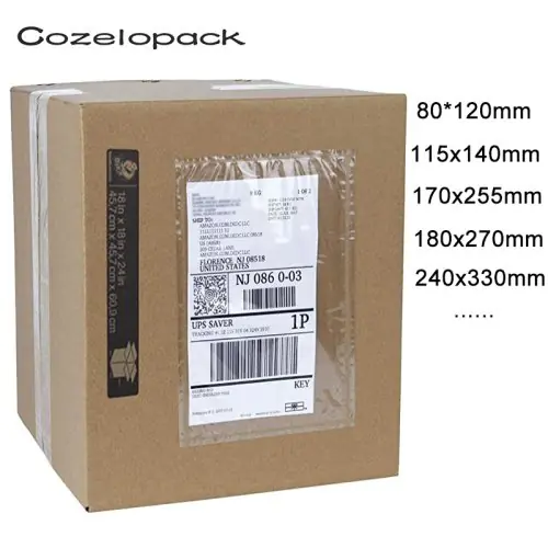 Image de Enveloppes Auto-Adhésives - 100 Pièces, 14 Tailles