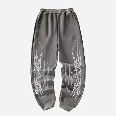 Image de Leggings Homme Y2K Harajuku Gothique - Style Rétro Hip Hop