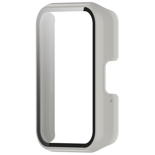 Zdjęcie Etui na zegarek kompatybilne z Samsungiem Galaxy Fit3, ochronna ramka PC Osłona twarzy Wbudowany ochraniacz ekranu ze szkła hartowanego, zarysowania