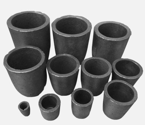 Immagine di Crogiolo in Carburo di Silicio da 1 Pezzo per Fusione di Metalli - Ideale per Forni Elettrici, Colata e Raffinazione di Metallo Duro