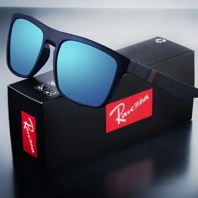 Image de Lunettes de Soleil Vintage Carrées Polarizées UV400