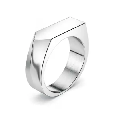 Image de Bague Punk Homme Acier Inoxydable - Style Rock & Hip Hop