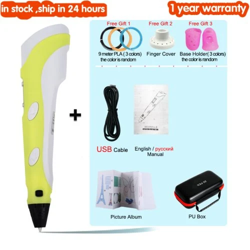 Geel met USB