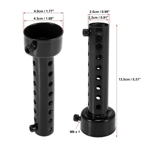 2pcs 45mmx135mm