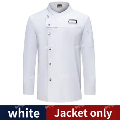 Image de Uniforme de Chef Professionnel Homme - Veste + Tablier + T-Shirt