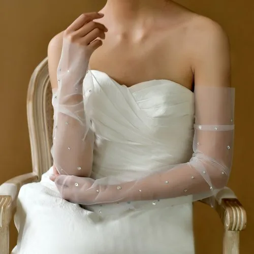 Apagado blanco strass