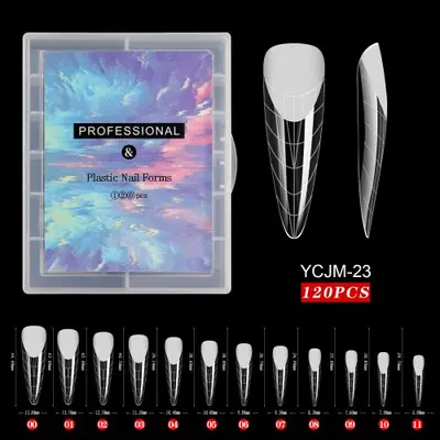 Image de 120 Faux Ongles Formes Doubles - Extension Rapide & Précise