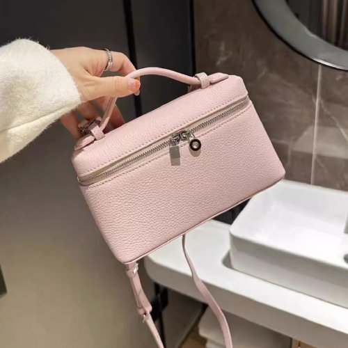 Elegant Lychee Grain Mini Crossbody Bag for Women – Simple Fashion Shoulder Handbag with Exquisite Design and Practical Lunch Box Style