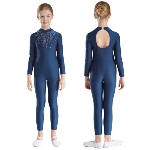 Image de Justaucorps Brillant pour Filles - Danse, Ballet, Patinage