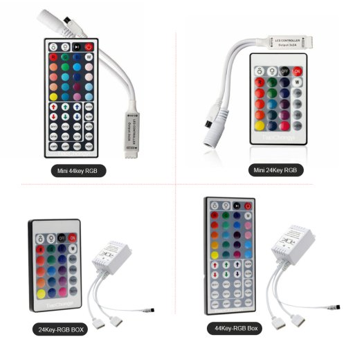Image de Bande LED RGB Mini avec Télécommande IR