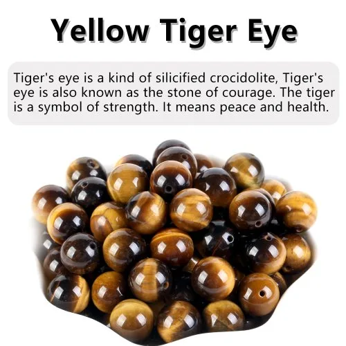Gelb tiger Auge