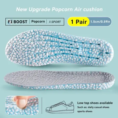 Image de Semelles Invisibles Hauteur +2cm - Confort & Style