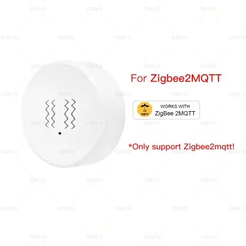 Image de Capteur de Vibration Zigbee - Alarme de Sécurité Intelligente