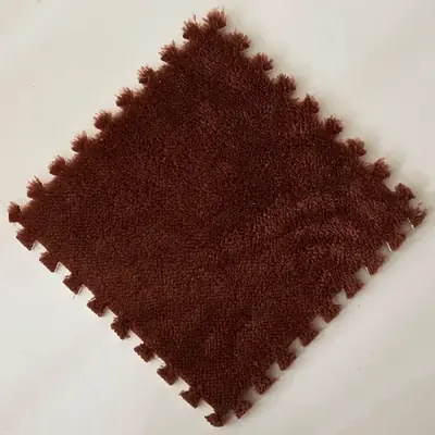 Image de Tapis Puzzle Peluche 30x30 cm - Jeu Éducatif pour Enfants