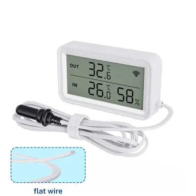Image de Capteur Température & Humidité Wi-Fi Tuya - Écran LCD Intelligent