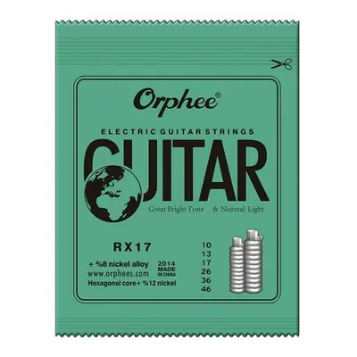 Orphee RX - Cordes Électriques Hexagonales pour Guitare