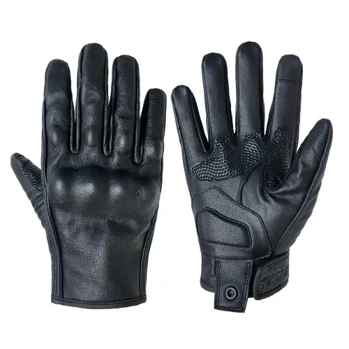 Image de Gants Moto Femme Cuir Tactile - Protection & Style