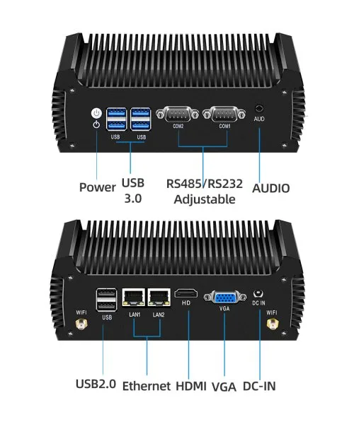 I3-7100U 2xRS232-485