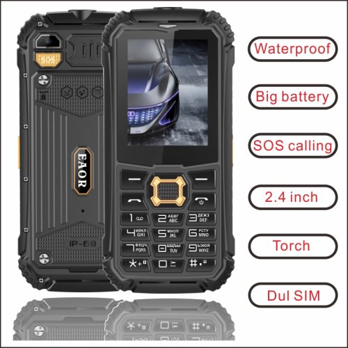 Immagine di Telefono Robusto IP68 con SOS e Torcia Potente
