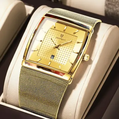 Image de Montre Homme Luxe Étanche - Acier Inoxydable & Lumineuse