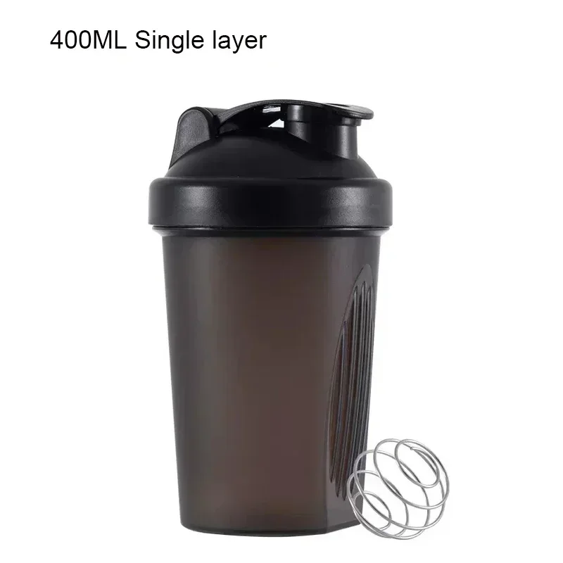 Immagine di Bottiglia Shaker a 3 strati Miscelazione proteica Shake Cup Sport Fitness Tazza d'acqua Bottiglie d'...