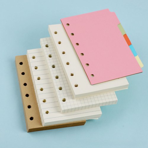 Immagine di Fogli A7 Ricarica per Notebook – Organizzazione Settimanale e Mensile