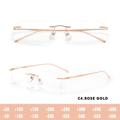 Image de Lunettes Homme Ultra Légères en Titane Sans Monture