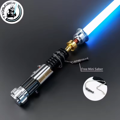 Afbeelding van LED Lightsaber met Pixel Blade en Programeerbare Effecten - Obi-Wan Kenobi Stijl, Zwaard voor Kinderen en Fans van Star Wars