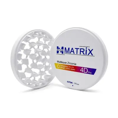 Image de Zechuan Matrix 4D Pro - Blocs Zircone Multicouche 98mm