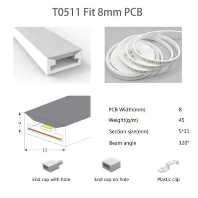 Image de LED Neon Flexible IP67 - Éclairage RGB Extérieur