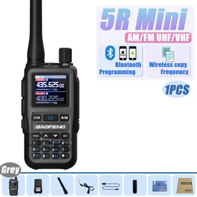 Image de Talkie-Walkie Baofeng UV-5R Mini Bluetooth - Portable & Puissant
