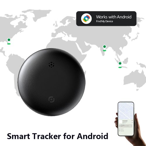 Zdjęcie Inteligentny lokalizator Bluetooth do portfela i zwierząt – wodoodporny tracker z obsługą Google Find My, idealny do śledzenia przedmiotów i zwierząt domowych