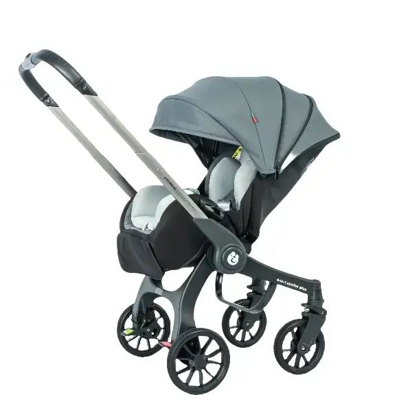 Image de Poussette 4-en-1 Ultra-Légère & Pliable