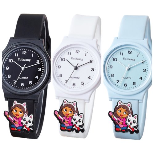 Image of Adorable Cartoon Kids Wristwatch – Minimalist and Cute Timepiece for Boys and Girls, Perfect Gift for Children