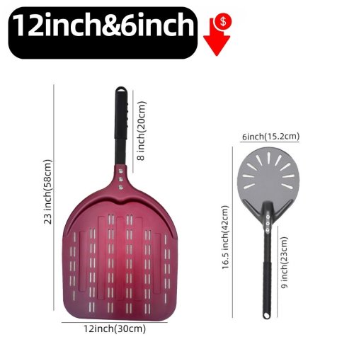 12inch 58cm set1 rosso