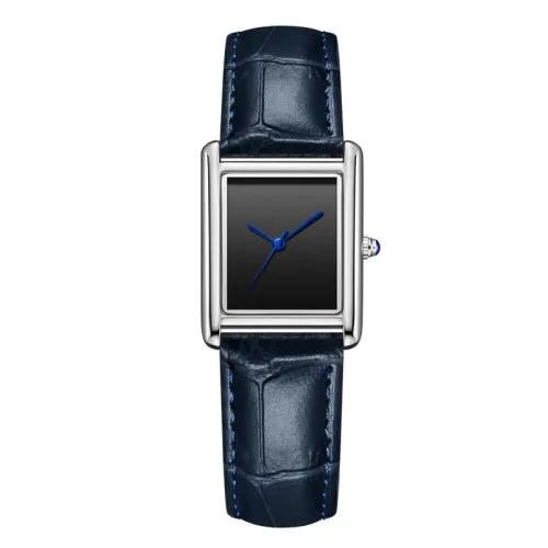 Mujer plata azul B