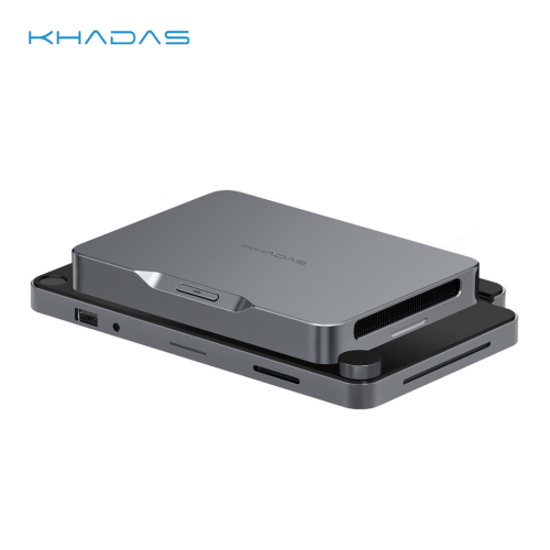 Imagen de Khadas Mind 2 Mini PC con Dock y 16 GB de RAM - Estación de Trabajo Portátil Familiar con eGPU Externa Compatible con Thunderbolt 4 y USB4 a 40 Gbps