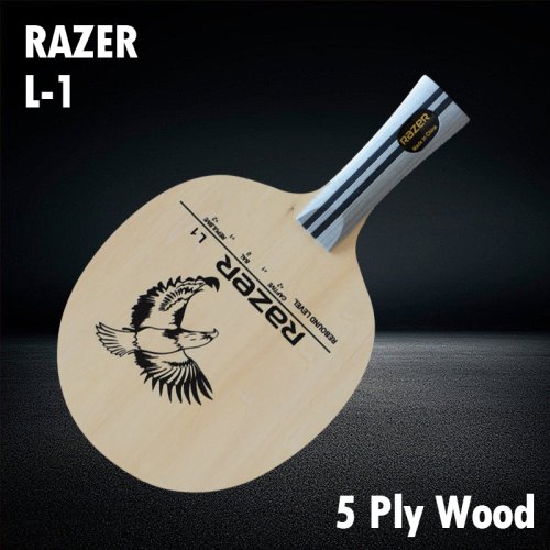 Imagen de Raqueta de Tenis de Mesa Razer L1 Original - Paleta de Ping Pong de 5 Capas de Madera Tipo L1 para Jugadores Avanzados