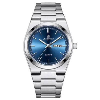 Image de Montre Quartz Ultra Fine Lumineuse - Style Minimaliste Étanche