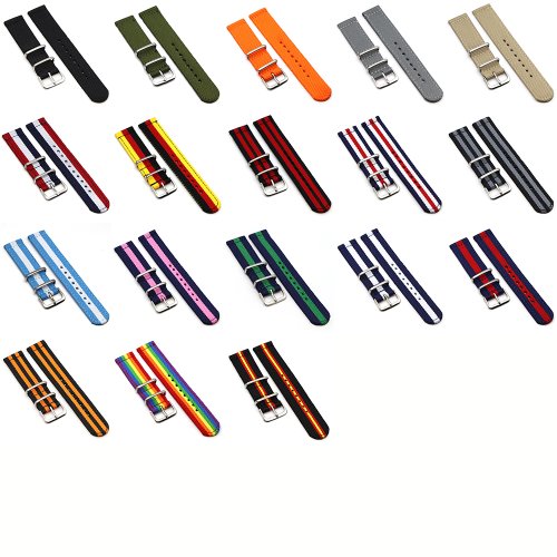 Afbeelding van Stijlvolle Nylon Horlogeband voor Smartwatch