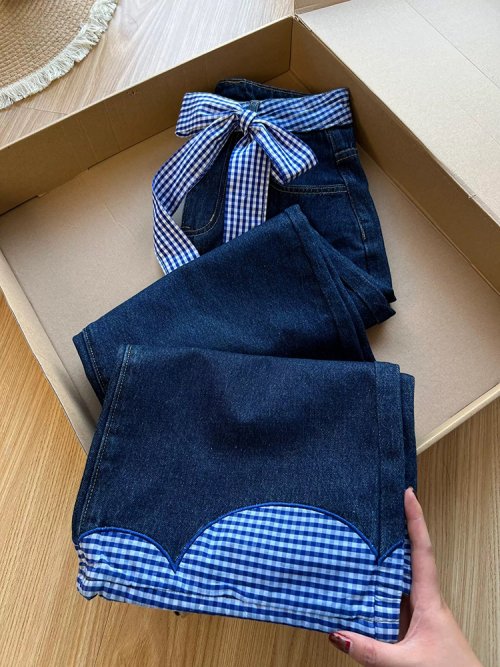 Bild von Y2K Frühling Jeans – Chic & Bequem für Frauen