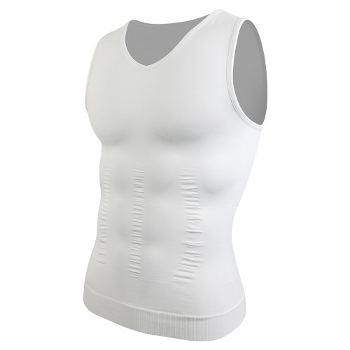V Neck White