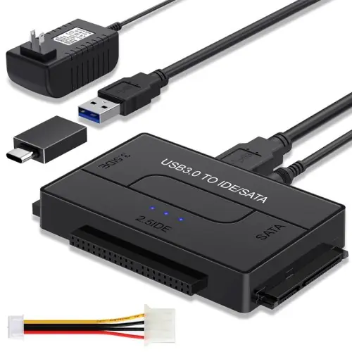 Image de Adaptateur SATA/IDE vers USB 3.0 - 2.5" & 3.5"