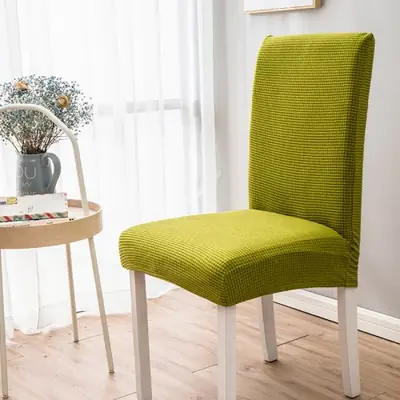 Image de Housse de Chaise Élastique Jacquard - Taille Universelle
